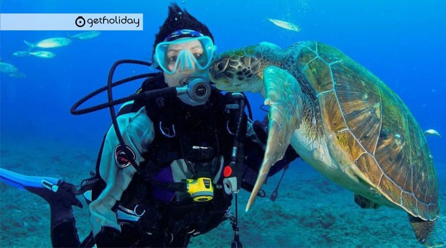 Try dive in Tenerife