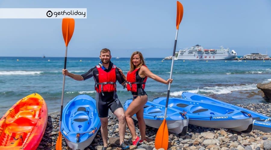 Kayaking in Los Cristianos