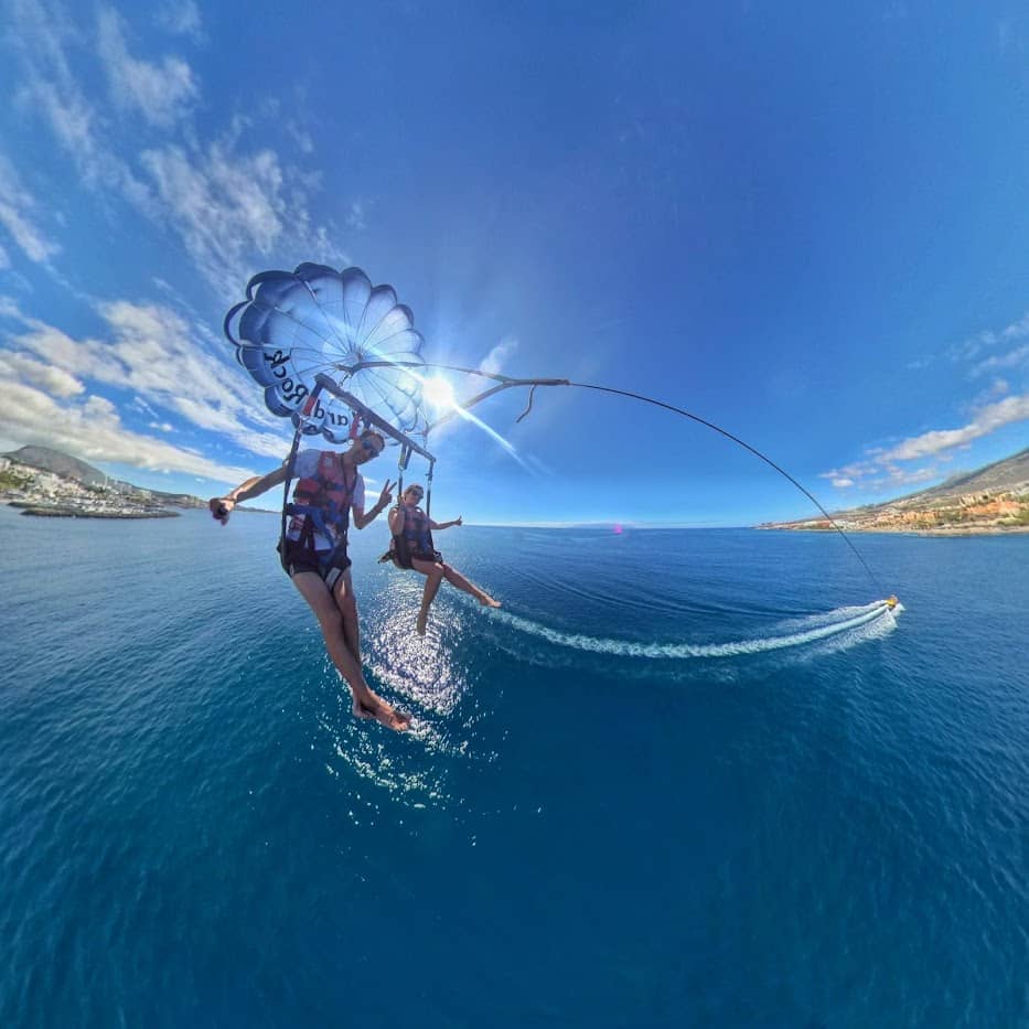 Parascending in Tenerife — Experience photographs 2
