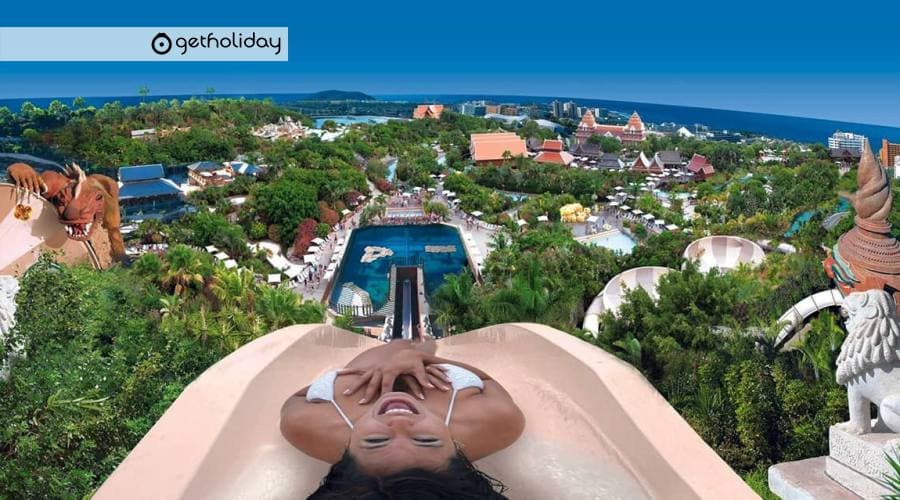 Entry ticket for Siam Park water park in Tenerife