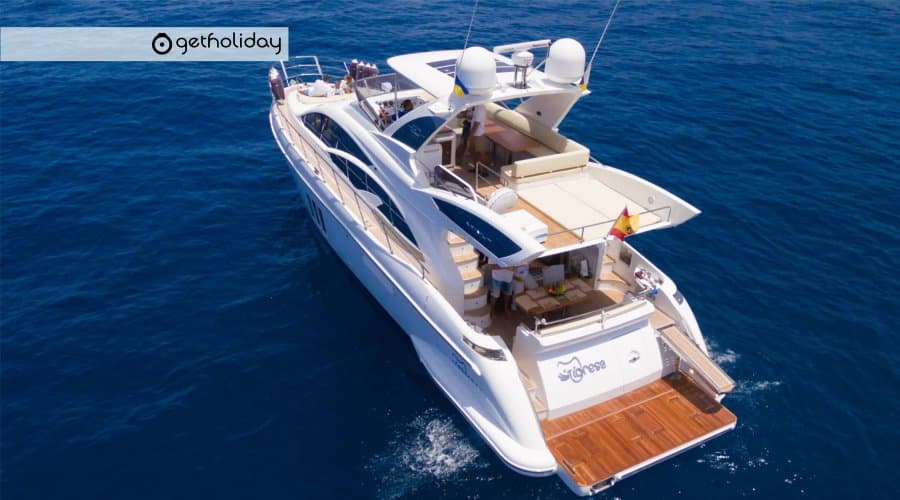 Private luxury yacht