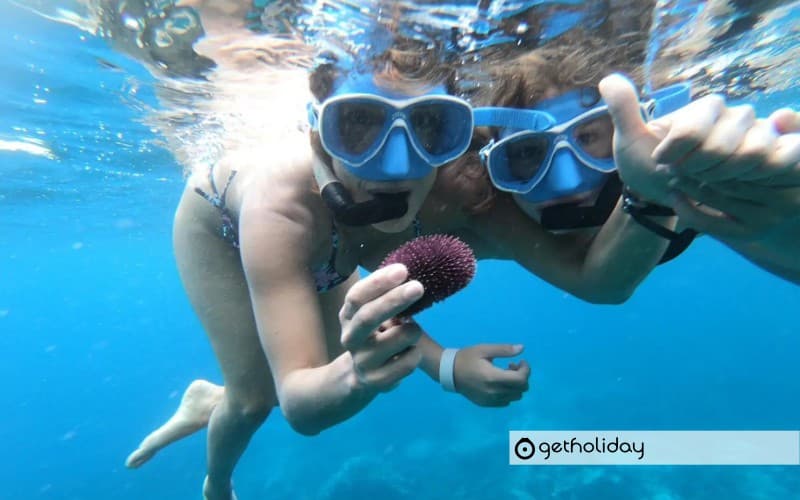 Aquatic walk in a protected natural cove — Experience photographs 4