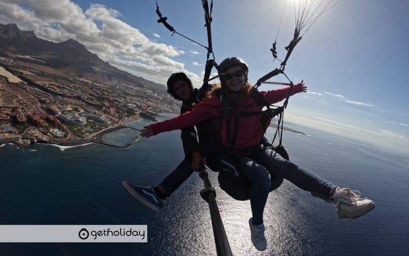 Long-duration paragliding flight in Tenerife — Experience photographs 3