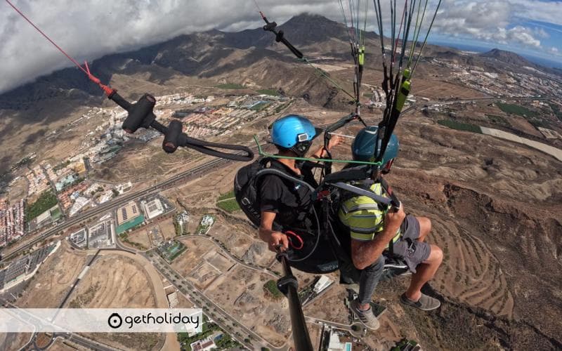 Long-duration paragliding flight in Tenerife — Experience photographs 4