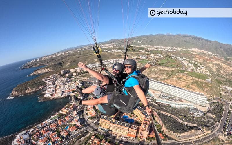 Long-duration paragliding flight in Tenerife — Experience photographs 2