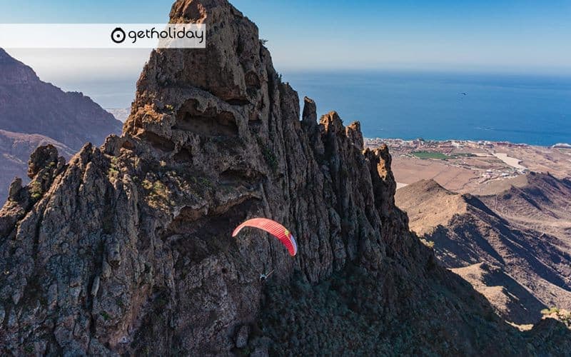 Paragliding mid-mountain flight- Adeje — Experience photographs 5
