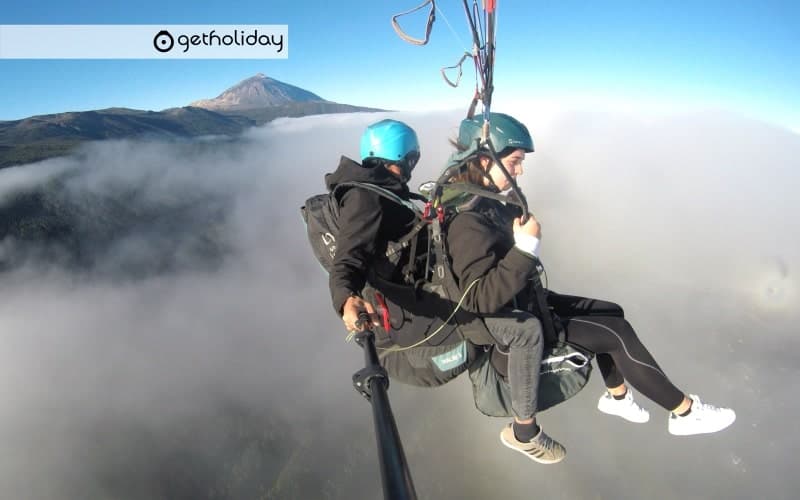Paragliding: Teide National Park — Experience photographs 2