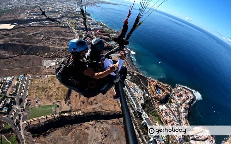 Paragliding flights in Taucho — Experience photographs 2